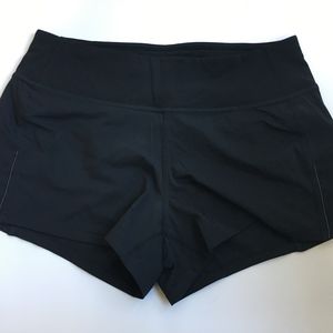 Lululemon  morning miles shorts black size 6 women